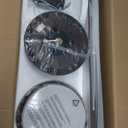 ZMISHIBO 62 inch Oil Bronze Farmhouse Ceiling Fan with Light and Remote, Indoor/Outdoor Rustic Brown Ceiling Fan for Living Room Patio, 6 Speed Reversible Quiet DC Motor, 3 CCT, Dual Finish 8 Blades