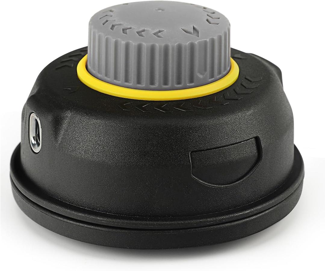 Bump Head Weed Eater Head Compatible with Echo Speed Feed 400,Ryobi,Ego,Kobalt,Toro,Troy Bilt,Redmax,Shindaiwa with 14FT Dual Color Fast-Positioning Trimmer Line (Gray)