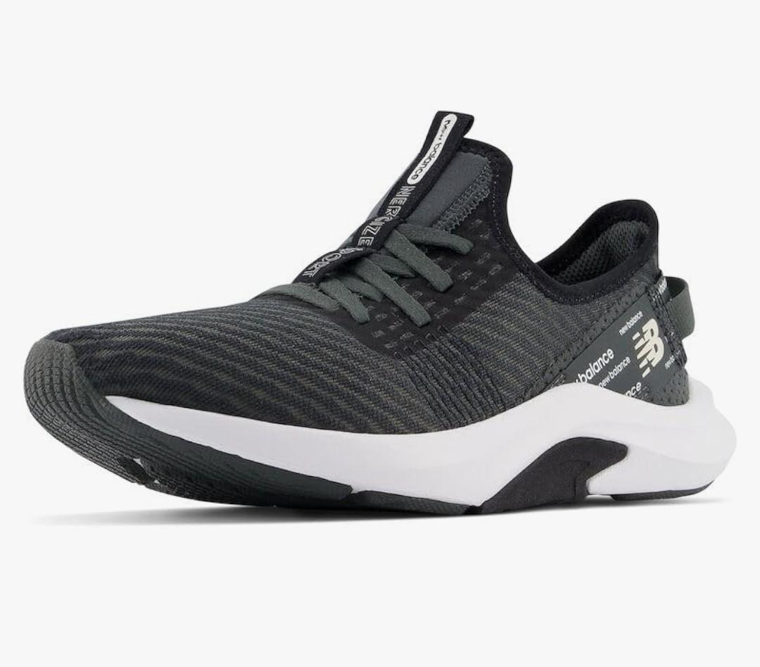 M New Balance Women's DynaSoft Nergize Sport V2 Cross Trainer, 8.5 M, Black/White/Team Cream