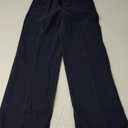 Boys' Flat Front Dress Pants Adjustable Waist School Uniforms Pants (12, Navy)