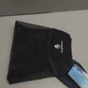 Horse Fly Mask Large Space Breathable UV Protection Equine Mask with Reflective Features on Ears Mars Black M