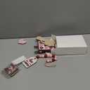 Yookeer 20 Pcs Vintage Valentines Tiered Tray Decor Set, Rustic Farmhouse Wooden Heart Cupid Signs Mini Gnome Love Block Tag Tabletop Decoration for Home Kitchen Office Bar