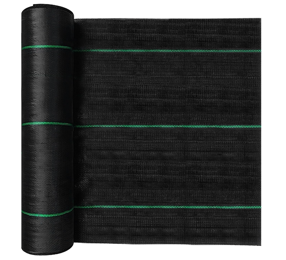 4ft x 300ft Weed Barrier Fabric, Heavy Duty Landscape Fabric
3.2oz Woven PP, Ground Cover for Gardens, Flower Beds & Yard Landscaping
Amazon's Choice