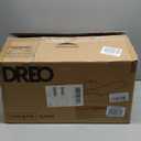 Dreo Ceiling Fans with Lights, 44'' Low Profile Black Ceiling Fan with Remote Control for Bedroom, 6-Level Dimmable Lighting & 5-Color Tone, 6 Speeds, Reversible DC Motor, Easy Installation, Timer