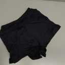 Beautikini Period Swimwear Menstrual Leakproof Swim Shorts Quick Dry 3" High Waist Bathing Suit Bottoms for Teen Girls Women (XX-Small, Black)