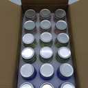 Tessco 36 Pcs Mini Mason Jar Shot Glasses with Lids 2 Oz Dishwasher Safe Mason Shooter Glass for Wedding Party Favors Home Bar Drinks Favors Desserts (Fresh Color)
