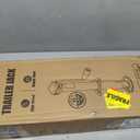 5000 lbs 15" Lift Side Wind A Frame Trailer Jack with Adjustable Drop Leg