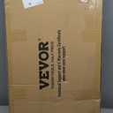 VEVOR Window Door Canopy 40" x 40", UPF 50+ Polycarbonate for Door Canopy Exterior, Entry Door, Front Door Overhang for Rain Snow Sunlight Protection Hollow Sheet (Clear Board & Black Bracket)