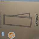 56x21 Gold Arched Full Length Mirror with Aluminum Frame Full Body Mirror