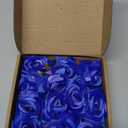 Yilloog 12 Pack Rose Hair Clip Flower 2.8'' Hairpin Floral Brooch Floral Hairclips Mexican Flowers Hairpin Party Supplies for Women Rose Hair Accessories Wedding Pack(Royal Blue)