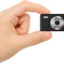 Mini Camera 1080P HD Video Recorder  Keychain Digital Camcorder with 64GB Card, 0.96" HD Display, Long Battery Life, Ultra-Portable Tiny Camera for Travel/Vlog/Night Shots, Ideal Gift, Black