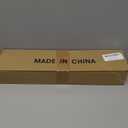 2 Pack 28-48 inch Black Metal Wall Mounted Curtain Rod Set with Brackets, 5/8" Adjustable Small Curtain Rods for Bedroom, Kitchen, Living Room, Grommet Curtains