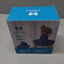 Large Gel Ice Pack & Microwavable Heating Pad for Neck Shoulder Upper Back Pain Relief - Reusable Weighted Cold Pack for Injuries - Hot & Cold Compress Therapy for Swelling, Bruises, Surgery (Nsf-gray)