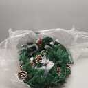 Joyhalo 9ft Christmas Garland Decorations with Lights Battery Operated - Outdoor Prelit Christmas Garland for Mantle, Lighted Xmas Garland Indoor for Stairs Railing Fireplace