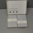 Crisky Dusty Blue Thank You Cards with Envelopes & Stickers 50 Pack Bridal Shower Graduation Thank You Cards Small Business, Wedding Baby Shower Birthday Funeral Notes Bulk