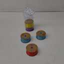 Lyrow 200 Yards Rainbow Satin Ribbon 1.5 Inch Christmas Colorful Ribbon Bouquet Accessories Multicolor for Flower Gift Wrapping Bows Christmas Decorations DIY Crafts Birthday Party
