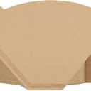 160 Count #4 Cone Coffee Filters 8-12 Cup Disposable Coffee Filters 4 Cone Paper Unbleached Natural Number 4 Filters Paper Compatible with Ninja Coffee Filter, Drip and Pour Over Coffee Maker