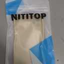 NITITOP Compatible with iPhone 11 Case Cute Aesthetic Bow Ribbon Love Heart Pattern Design for Women Girls Soft TPU Bowknot White Back Shockproof Protective Phone Cover - Pink