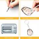 52 Pieces Sanded Shrink Plastic Sheet Kit, Shrinky Art Paper Translucent Shrink Film Sheets, Kids Creative Craft Activities for All Ages, 5.7 x 7.9inch / 14.5 x 20cm