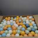 Crush-Proof Balls, BPA-Free Plastic Balls for Toddlers Indoor Play Non-Toxic and Safe. Works for playpens, Parties, Amusement Activities, Birthday and Christmas Occasions