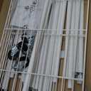 FUTASSI P3 Mini Rolling Clothes Rack, Clothing Racks for Hanging Clothes, Heavy Duty Garment Rack, Freestanding Portable Closet Rack 23.6'' W x 14'' D x 78.5'' H, Max Load 430 Lbs, White