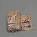 Abbylike 24 Pcs Baseball Seed Sack Bags Gifts for Team Gifts Baseball Pouch for Sunflower Seed Coin Purse Original Portable Gift Bags for Sports Lover Birthday Party Favors (Linen)