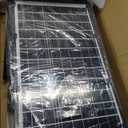 14000W Solar Street Lights Outdoor Waterproof, Solar Powered LED Flood Light Outside, Wide Angle Security Parking Lot Light Dusk to Dawn, Motion Sensor, Pole or Wall Mounted, Remote Control