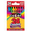 4 x  Cra-Z-Art 24ct Crayons Pack, Perfect Back to School Essential, Art Supplies for Coloring Fun, Ages 3 and Up