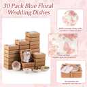 Teenyyou 30 Sets Wedding Favors for Guests Small Ceramic Bowl Bulk Gift Set, Classic