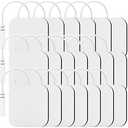TENKER TENS Unit Replacement Pads 2x2" Reusable TENS Electrode Pads - 20PCS 3rd Gen Latex-Free Self-Adhesive Electrotherapy Patches Compatible with AUVON, Etekcity, Nicwell Care TENS