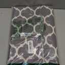 Smiry Rectangle Table Cloth, Waterproof Vinyl Tablecloths with Flannel Backing for Rectangle Tables, Wipeable Spillproof Plastic Tablecloth for Dining, Camping, Indoor and Outdoor (54"x78", Grey)