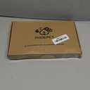 PHOEPET No Pull Dog Harness Medium Reflective Front Clip Vest with Handle,Adjustable 2 Metal Rings 3 Buckles, Eas to Put on & Take Off (M, Pink)