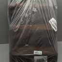 Dog Stairs for Bed, Extra Wide 4-Step Dog Steps for High Bed, High-Density Foam Pet Stairs with Non-Slip Removable Washable Cover for Small Pets, 18" H, Brown