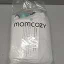 Momcozy Baby Wrap Carrier, Ergonomic Infant Slings for Newborn to Toddler 8-35 lbs, Adjustable Baby Wrap for Adult Fits Sizes XXS-XXL, Easy to Wear Baby Carriers, Lake Blue