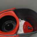 O-Cedar EasyWring Microfiber Spin Mop, Bucket Floor Cleaning System, Red, Gray, Standard