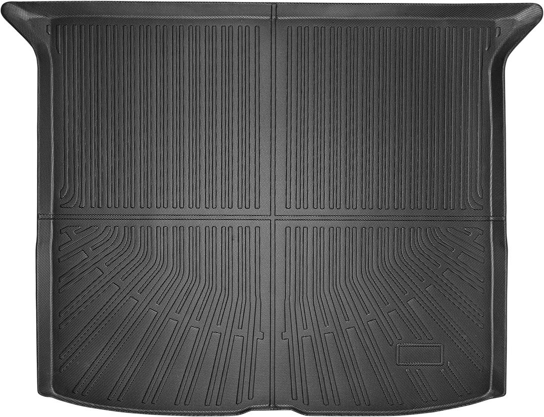 Passport Trunk Mat - Cargo Mat for Honda Passport 2019-2025 All-Weather Cargo Liner for Passport Accessories, Heavy Duty Waterproof Black
