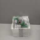 Set of 3 Christmas Decorations Lighted Gift Boxes with Bows12" 10" 8" with 60 Pre-Lit Mini String LightsFoldable LED Xmas Present Boxes for Tree Indoor Outdoor Holiday Party Yard Home Decor