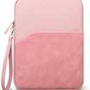 Lacdo Tablet Sleeve Case for 11 inch iPad A16 / 11 inch iPad Pro M5 M4 / 11 Inch IPad Air M3 M2 / 10.9" ipad / 10.9" IPad Air / 11" Samsung Galaxy Tab A9+, Ipad Sleeve Fit Magic Keyboard, Pink