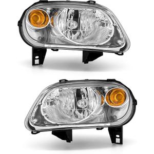 for 2006-2011 Chevy HHR Headlights Assembly Chrome Pair