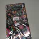 2 x 3pcs Day of The Dead Party Tablecloth, Mexican Dia De Los Muertos Table Cover Halloween Sugar Skull Floral Table Cover Fiesta Plastic Tablecloth for Party Decorations Supplies