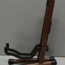 MUSO Guitar Stand,Acoustic Guitar Stand,Wood Classical Electric Guitar Stand,Foldable Bass Guitar Stand,Guitar Accessories also fit Bass,Violin,Ukulele(America Black Walnut)