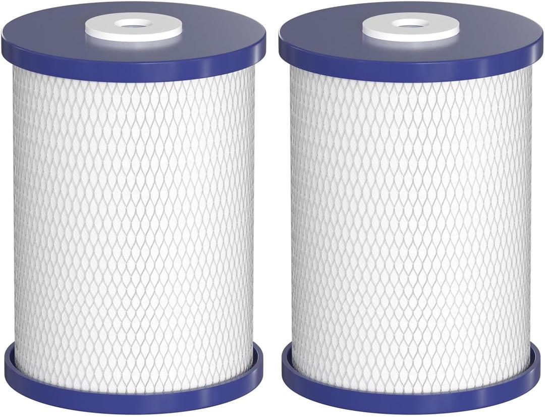 0.5 Micron Coconut Shell Activated Carbon Water Filters Compatible with Royal Prestige Frescapure 4000, 4500, 5000, 6000 CT, 6000 UC, WF0705 Water Filter Systems, 750 GPD Life Span - Pack of 2