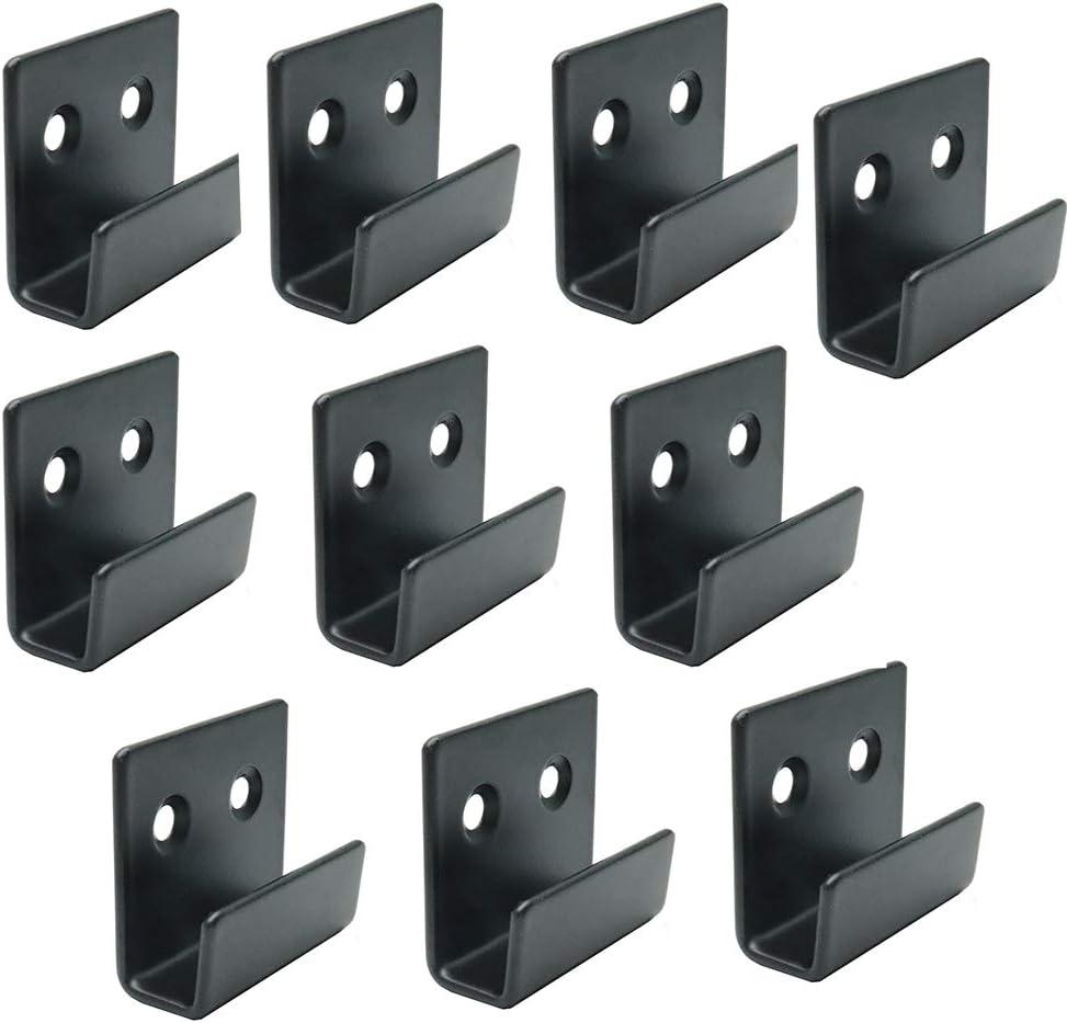 Wall Mounted Hook Fastener for Ceramic Tile Display Large Size - Pack of 10