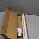 Zeerobee Curtain Rods for Windows 48 to 84, 1 Inch Industrial Wrap Around Curtain Rod, Indoor/Outdoor Room Divider Adjustable Drapery Pole, 48"-86", White