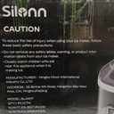 Silonn Ice Maker Machine Countertop, 26 lbs in 24 Hours, 9 Cubes Ready in 6 Mins, Self-Clean Ice Maker Compact Portable Ice Machine with Ice Scoop and Basket