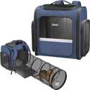 Cat Carrier Backpack with Detachable Play Tunnel, 2 in 1 Cat Tunnel Backpack Suitable for Carrying & Playing, Expandable Pet Carrier for Small Medium Kitten Puppy, Suitable for Travel Hiking Camping