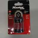 Master Lock 1535D Locker Lock Set Your Own Combination Padlock, 1 Pack, Colors May Vary