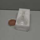 HAIZEEN 13ounce/ 380 ml Clear Glass Olive Oil Dispenser Bottle - Oil & Vinegar Cruet with Pourers and NO Funnel Needed - Olive Oil Carafe Decanter for Kitchen and BBQ (12.8 Ounces)