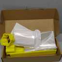 Yiyiring Flower Cutter, Flower Mold Set with 9in Tray, Cake Pop Mold with 100 Sticks, 100 Bags and 100 Ribbons, Baking Tools for Easter Home Birthday Parties Wedding Desserts