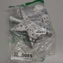 Christmas Tree Topper Star Lighted with 6 Projection Modes,Christmas Star Tree Topper Projector Built-in LED Rotating Lights,3D Glitter Dynamic Projector Party Christmas Decorations (Silver)